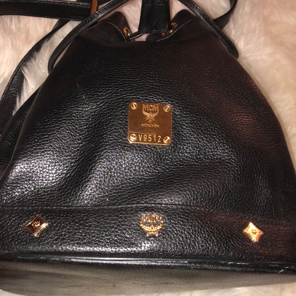 Mcm bucket bag Leather - Picture 4 of 5